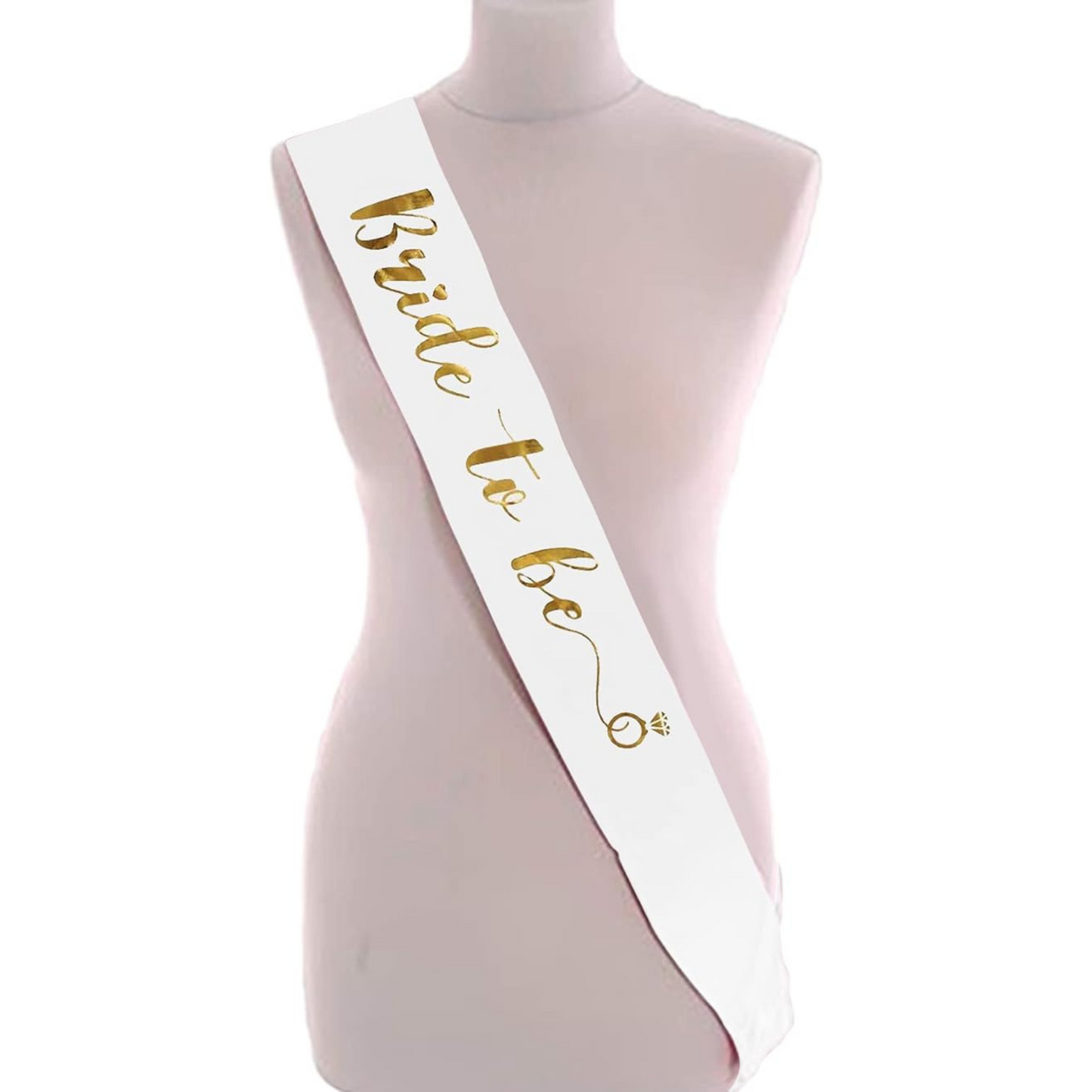 Sash "Bride To Be" Blanca