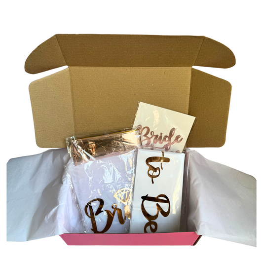 Bride To Be Box Rose Gold