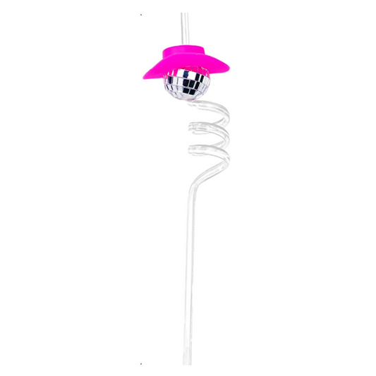 Popote Disco Cowboy Rosa