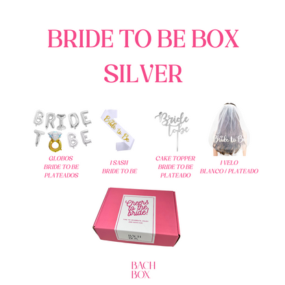 Bride To Be Box Silver